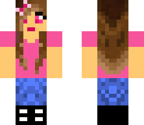 my minecraft girl