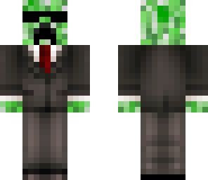 cool creeper talking in a mike