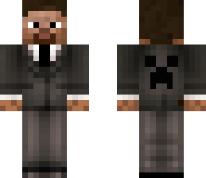 tuxedo with creeper face upgrade