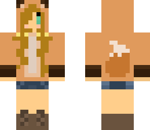 fox girl brown hair