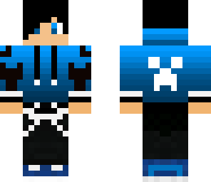cool blue teenager