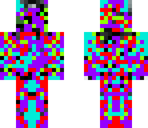multi colour man