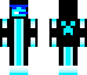 blue man