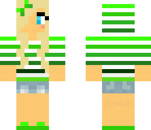 green girl