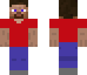 steve red shirt