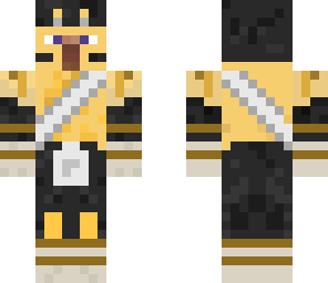 golden armored steve