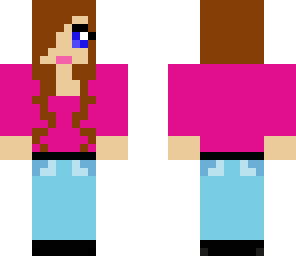 cute girl with shethed dagger