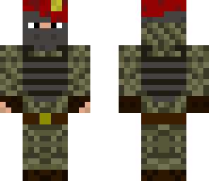 woodland commander - mask - hood