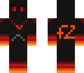 flame in black