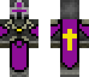 purple cross knight