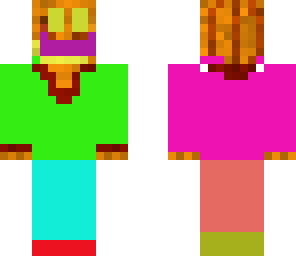 multi-color pumkin dude