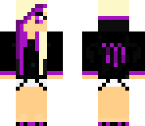 purple monster girl