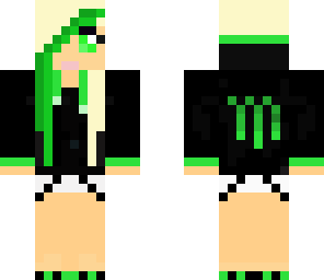 green monster girl