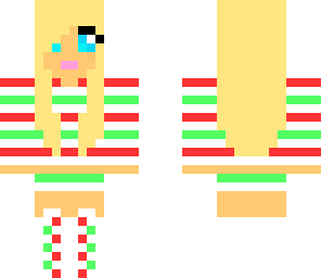 candy cane girl