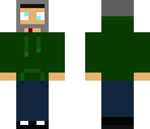 tv guy with green hoodie