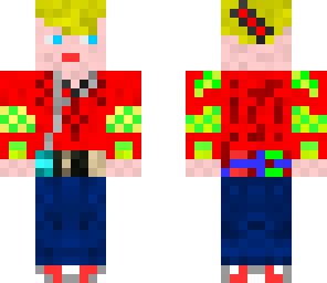 a boy with a scar