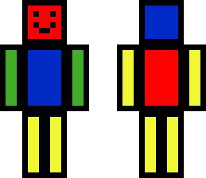 multi color man