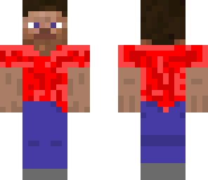 steve red shirt