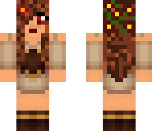 cute hunter medieval elf girl
