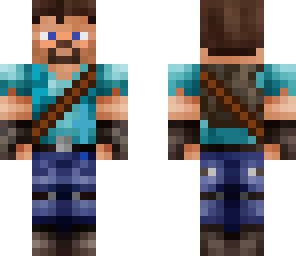 minecraft experienced steve