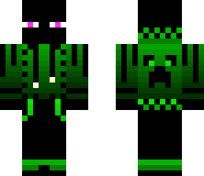 green enderman hoodie
