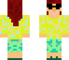 red headed female