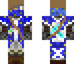 blue mage skin
