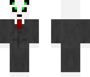 panda in a suit 