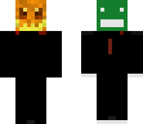 monster with green face