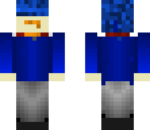 blue hoodie