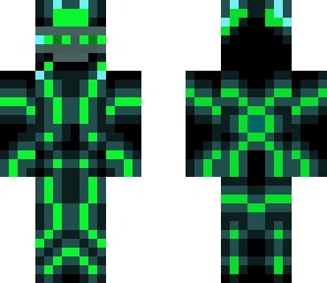 green tron man