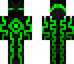 green plasma enderman