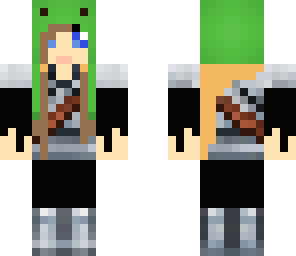 brunette turtle hat girl