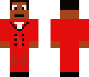 red suit