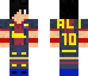 ali bieber original soccer skin