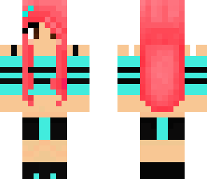 blue girl cute