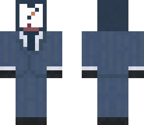 blue spy whit mask