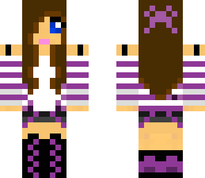 purple girl