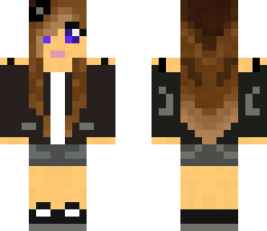 cool biker girl