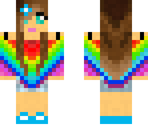 rainbow girl