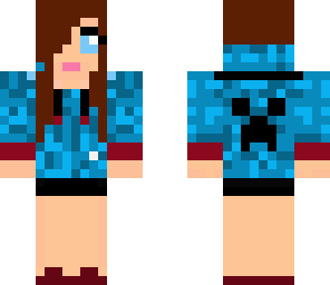 girl with creeper