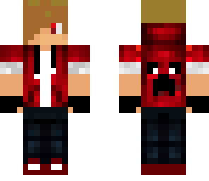 teenager in red