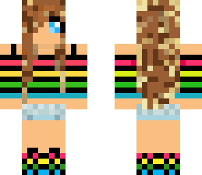 rainbow girl