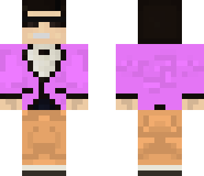 psy pink suit