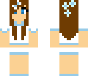 cute girl bleu