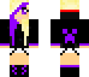 purple creeper girl