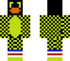peppy the checkered yellow penguin