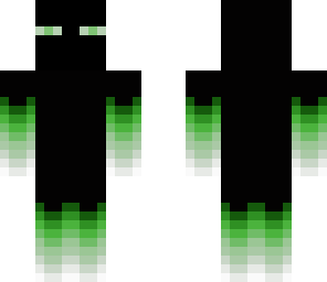 green-fire enderman