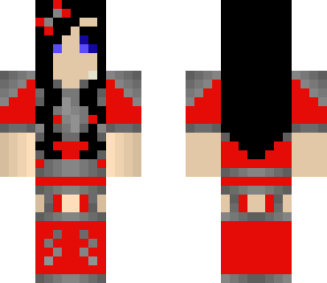 red fighter girl
