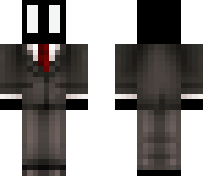 pixel faced guy in a suit